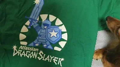Atlassian から無料でTシャツをもらう方法、あるいはドラゴンの倒し方 featured image