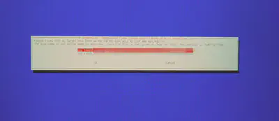 図6: クローン先のディスクを選択する(元のデータは全消去される)